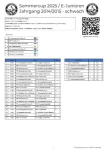 FC Herzogstadt Sommercup 2025 E-Junioren