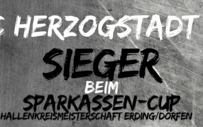 FC Herzogstadt E1-Junioren gewinnen den Sparkassen-Cup der Hallenkreismeisterschaft Erding /Dorfen