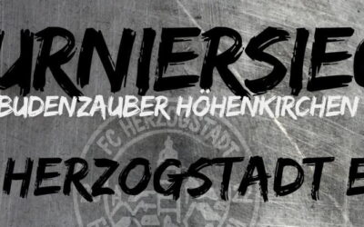 Turniersieg beim Budenzauber in Höhenkirchen durch unsere E3 Junioren